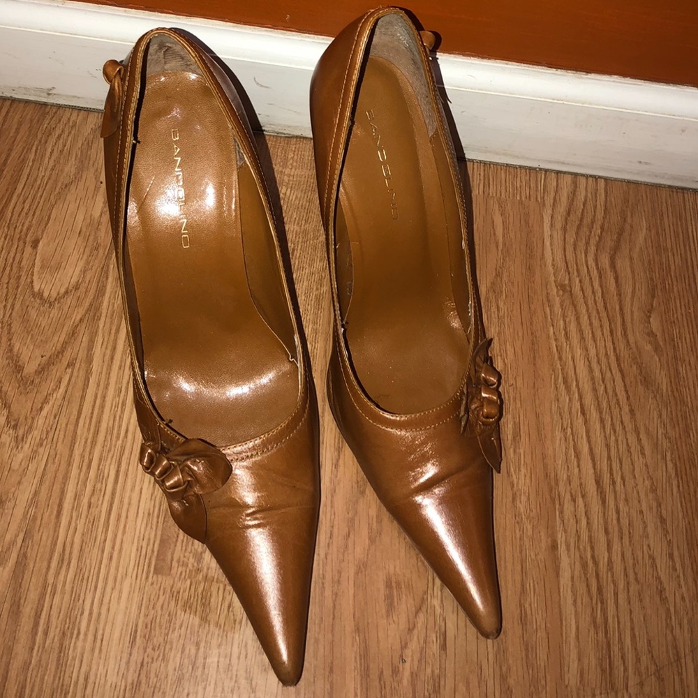 Burnt Orange 4 in. Heels
